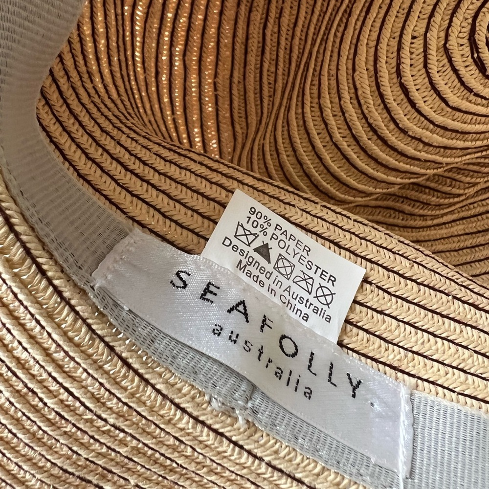 Seafolly Coyote collapsible hat - Picture 6 of 9